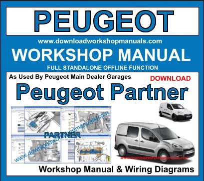 Peugeot Partner Workshop Repair Manual Download